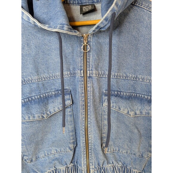 Urban Outfitters BDG Denim Cropped Jacket  Size Medium - Picture 5 of 13